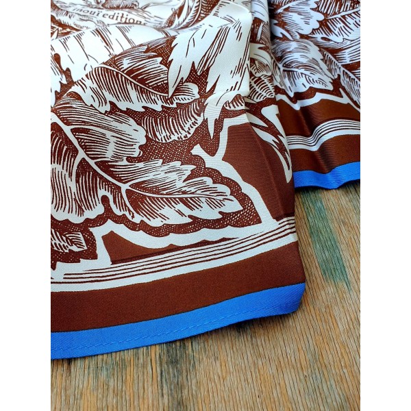 Inoui Editions šilko skara BANGALOR CARAMEL