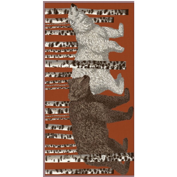 Inoui Editions vilnos skara OURS ORANGE